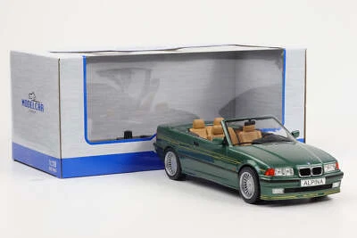 1:18 MCG BMW E36 Alpina B3 3.2 convertibile verde metallico con capote MCG18321 - Immagine 1 di 4