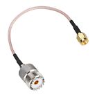 1Pc SMA Male To UHF Female Adapter Cable Connector Converter For RF Radio An GSA