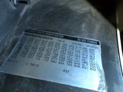 Ignition Switch VIN J 11th Digit Limited Fits 07-17 ACADIA 367790 - Image 1 of 4