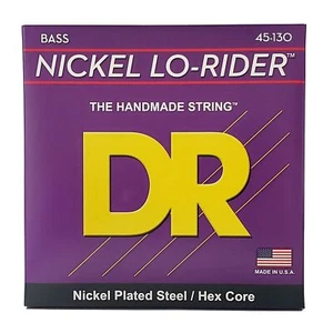 DR NMH5-130 níquel LO-RIDER - cuerdas de bajo niqueladas, mediano 45-130 - Imagen 1 de 3