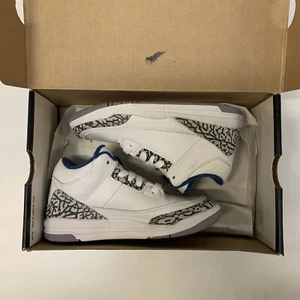 2001 Nike Air Jordan 3 Kid Sz 2y iii OG Retro True Blue Rare Youth Thriftthis - Picture 1 of 9