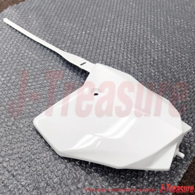 Placa de número genuina KAWASAKI KLX140 2008-2024 B. blanca 58029-0005-266 OEM Foto 1 de 4