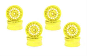 AERO Rim 1/10 24mm 15 Spoke Yellow 8pcs Replacement Kyosho 92012-08KY - Picture 1 of 2