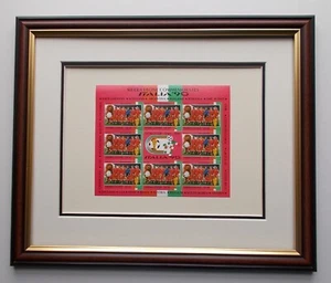 FRANCOBOLLI CALCIO INCORNICIATI - Foto 1 di 1