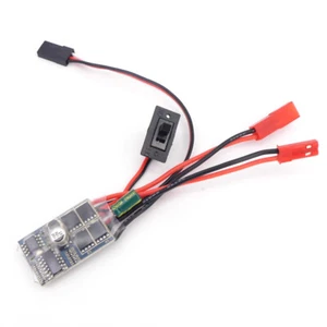 180 280 Brush Motor ESC 10A 2S 2-Ways Speed Controller fr RC Toy Car Boat Marine - Picture 1 of 6