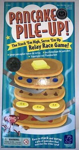 Pancake Pile-Up a Breakfast Relay Race Game Ages 4+ Educational Insights - Picture 1 of 10