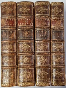 4 volumes Histoire de Genève de Jac SPON 1730 FABRI et BARRILLOT 18 eme siècle - Imagen 1 de 12