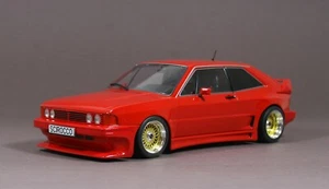 Llantas de aluminio VW Scirocco 1 Rieger GTO rojas BBS RS 15 pulgadas conversión 1/18 - Imagen 1 de 3