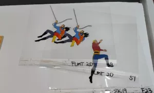 Flash Gordon 1979 Produzione Arte Dipinta a Mano Animazione Cels Bella Arte TV Vintage - Foto 1 di 7