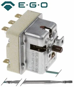 THERMOSTAT DE SÉCURITÉ TEMP. DÉCONNEXION 169°C 3-PÔLES 3NC 20A SONDE D 4MM - Photo 1/2