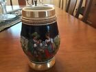 Vintage German Beer Stein  6 Inches Tall Porcelain Authentic