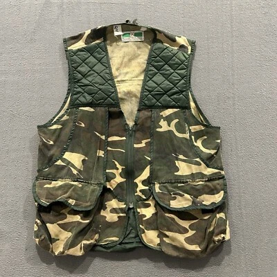 Vintage Game Winner Sportswear Vest Mens Large Camouflage Hunting Padded Shoot - Image 1 of 4