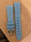 Omega x Swatch Strap - FITS MOONSWATCH - TURQUOISE STRAP (WATCH NOT FOR SALE)