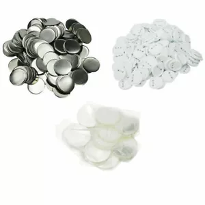 2,28" 58mm Rohling ABS/Metall Pin Anstecker Button Zubehör für Button Maker Maschine - Bild 1 von 17