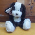 BOYDS BEARS "CARSON B. BARKER" DOG Brown Cream Articulated Arms Legs Heavy 