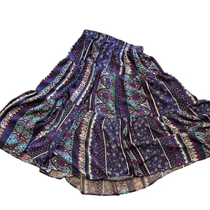 Vintage Stufen Besen Rock Boho Hippie One Size passt den meisten Festival  - Bild 1 von 6