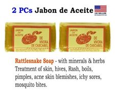 Jabon de Aceite de Vibora de Cascabel RattleSnake Soap Treatment Skin - 2 PCs!