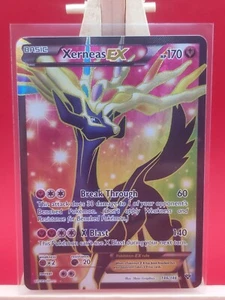 Xerneas EX 146/146 X & Y Base Set Ultra Raro Arte Completo Holo Tarjeta Pokémon - Imagen 1 de 12