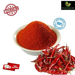Red Chili whole fine ground Powder Pure natural hot pepper spice home made