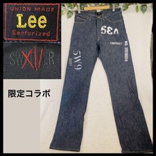 Lee x Swagger Collaboration Denim Pants Indigo 34 W45m/L97cm JAPAN