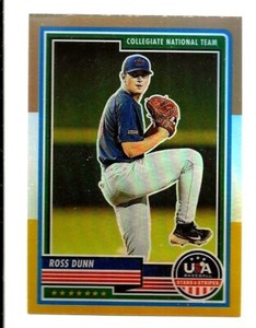 2023 Panini USA Stars & Stripes Ross Dunn Bronze Silver Gold BSG #66