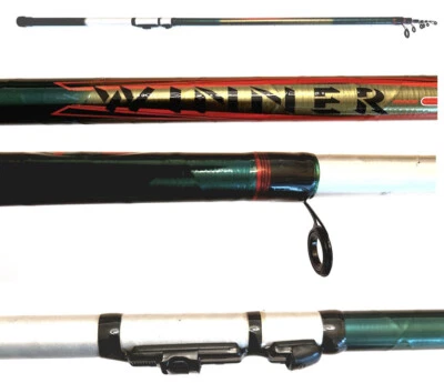 Canna Bolognese 4mt Telescopica Pesca Mare Lago Fiume Trota Galleggiante