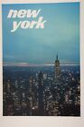 Affiche originale vintage 1968 New York #809 Looart Travel