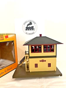MTH 30-9031 #1" MINT" PRR-PITTSBURG OPERATING SWITCH TOWER NEW - Picture 1 of 2