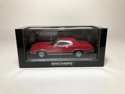 1/43 minichamps Ford Torino 1976 Red - Photo 1/4