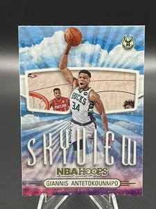 Giannis Antetokounmpo 2022-23 Panini NBA Hoops Skyview Winter #3 Milwaukee Bucks - Picture 1 of 2
