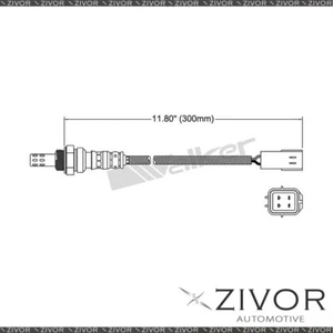 NGK Post Catalytic Oxygen Sensor For Nissan Patrol Y62 5.6 VK56VD 8 Cyl #EGO-554 - Picture 1 of 2