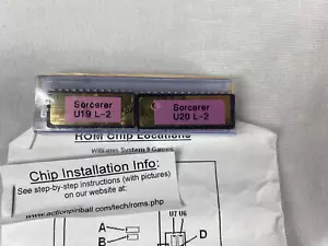 Sorcerer Pinball ROM Set - 2 chips - Picture 1 of 3