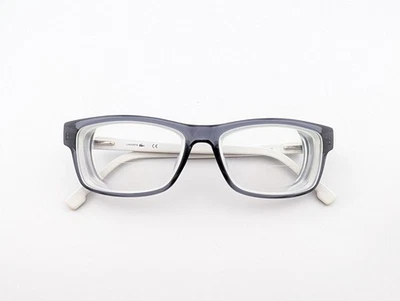 Lacoste Eyeglasses, Frames Only, L2797, 53-15-145, Plastic, Gray/White, Square - Image 1 of 4