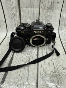 Nikon FA Black SLR 35mm Film Camera Body Only - Picture 1 of 24