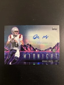 2024 Topps Midnight DRAKE MAYE Rookie Horizon Signatures RC Auto Patriots - Bild 1 von 6