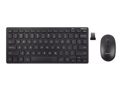 Macally RF Wireless Keyboard and Mouse For Windows PC (rfcompactkeycb) - Image 1 of 4