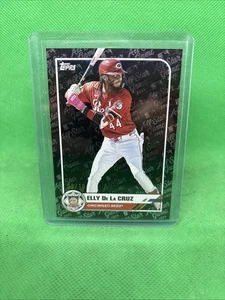 2025 Topps All-Star Games Elly De la Cruz #10 Cincinnati Reds 2/10 Black Border - Imagen 1 de 3