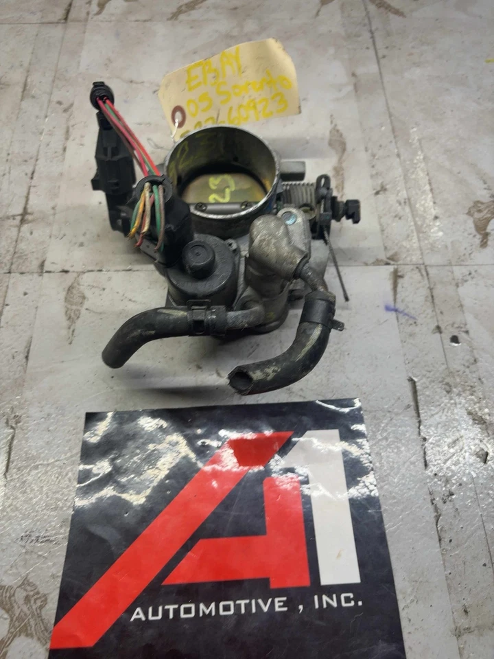 Корпус дроссельной заслонки двигателя 3,5 л 2003-2006 KIA SORENTO в сборе изготовитель оборудования - Изображение 1 из 4