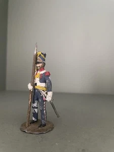 Lead Toy Soldier.Napoleonic French Voltigeur with stake by Tradition. - Picture 1 of 5