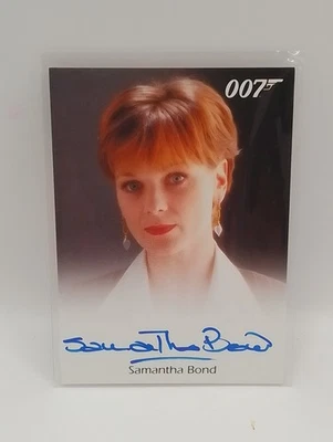 Samantha Bond James Bond Full Bleed Autograph Card - Image 1 of 2