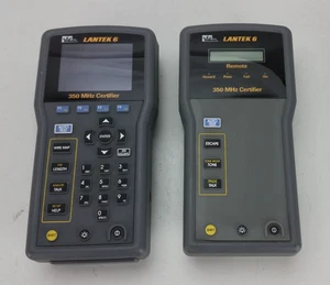 AS-IS IDEAL LANTEK 6 350MHZ ZERTIFIZIERER UND FERNBEDIENUNG KEINE RÜCKNAHME - Bild 1 von 4