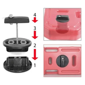 Fuel tank locking device is easy to use and suitable for 20-liter fuel container - Picture 1 of 8