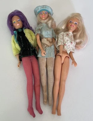 Muñecas Hasbro Jem & the Holograms de colección 3 Estate Find -Necesita TLC Clash Jem Jerrica Foto 1 de 4