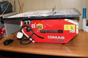 Husqvarna Dimas TS230F 240v sierra profesional para azulejos 200 mm DEFECTUOSA - sin energía muerta - Imagen 1 de 5