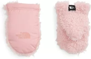 Guanti extra small nuovi con etichette The North Face Peach Pink Littles bambini Suave OSO Mitts XS - Foto 1 di 6