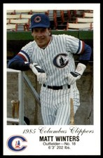 1985 Columbus Clippers Police Matt Winters Columbus Clippers #NNO