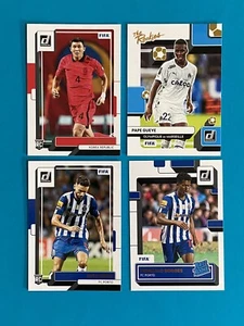 Lotto carte 2022-23 Donruss calcio RC Rookie - Kim / Mario / Gueye / Borges - Foto 1 di 2