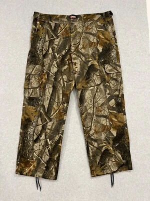 Men's Outfitters Ridge Size 2XL 44/46 Cotton Hunting Real Tree Camo Pants - Image 1 of 4