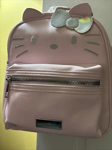 Hello Kitty® 50th Anniversary Claire's Exclusive Mini Backpack- Pink - Brand NEW - Picture 1 of 2
