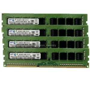 Samsung 32GB 4x 8 GB RAM DDR3 ECC UDIMM Speicher PC3-14900E 1866 MHz 240pin 1.5V - Bild 1 von 5